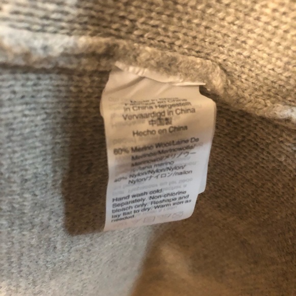 madewell gray Spencer Sweater-Coat sz s - Picture 8 of 8